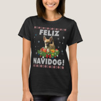 Feliz Navidog Chihuahua Chien Douille moche Père N