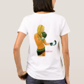T-shirt Female Fitness Model boxing Thunder_Cove (Dos)