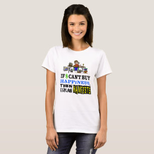 T-shirt Female Hamfest Vendeuse et Happiness