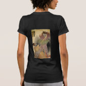 T-shirt femelle de ninja (Dos)