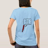 T-shirt Femelle possessive d'apostrophe (Dos)