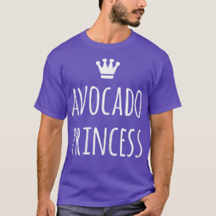 T-shirt Femen Avocado Princess Cute Vegan