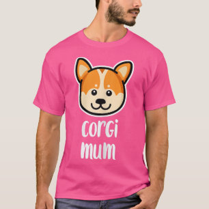 T-shirt Femen Corgi Mum Amoureux des chiens