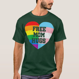 T-shirt Femen Free Mom Hugs Gay pride Cadeau transgenre