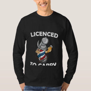 T-shirt Femen Funny Barber Pour Homme Hair Styliste Barber