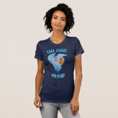 T-shirt féminin. (Devant entier)