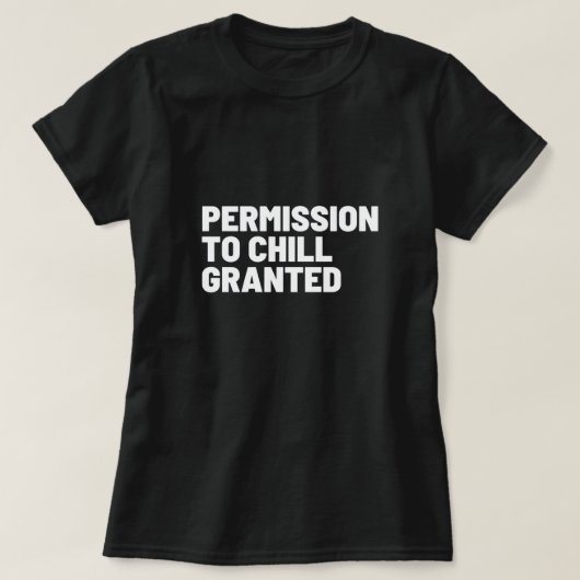 T-shirt féminin autorisé (Design devant)