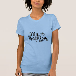 T-shirt féminin Baptême
