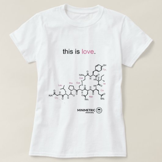 T-shirt féminin - chemistry (Design devant)