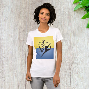 T-shirt féminin de la série Ruban