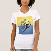T-shirt féminin de la série Ruban (Devant)