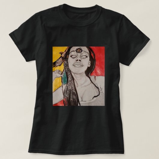 T-shirt féminin de la shawty spirituelle (Design devant)