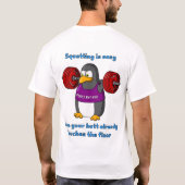 T-shirt féminin de squatter (Dos)