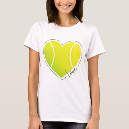 T-shirt féminin de Tennis Love (Devant)