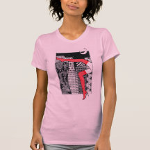 T-shirt féminin élégant avec photo