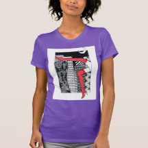 T-shirt féminin élégant avec photo
