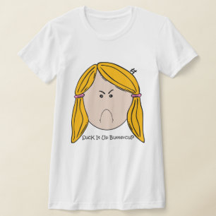 T-Shirt féminin en coupe-beurre