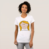 T-Shirt féminin en coupe-beurre (Devant entier)