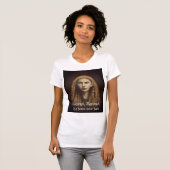 T-shirt féminin gothique Rapunzel (Devant entier)