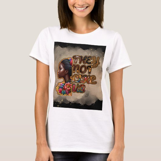 T-shirt féminin - Ils ne nous aiment pas (Devant)