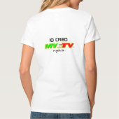 T-shirt féminin italien de MYETV (Dos)