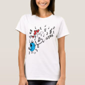 T-shirt féminin LOVE KPOP SARANG (Devant)