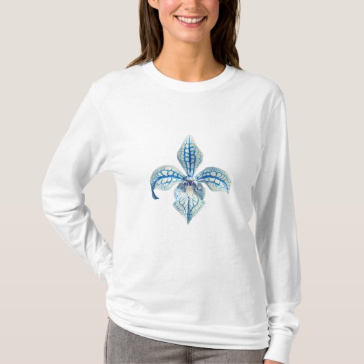T-Shirt féminin manches longues de base (Devant)