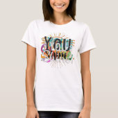 T-shirt féminin minimal classique (Devant)
