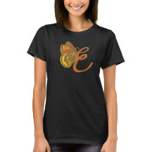 T-shirt féminin papillon