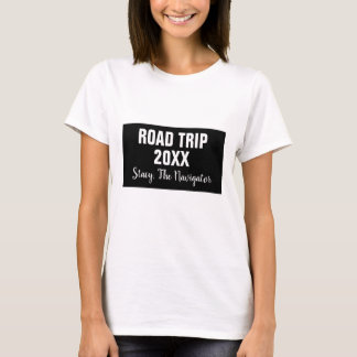T-shirt féminin pour les voyages de groupe