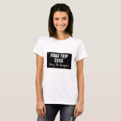 T-shirt féminin pour les voyages de groupe (Devant entier)