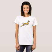 T-shirt féminin Springbok for Life (Devant entier)