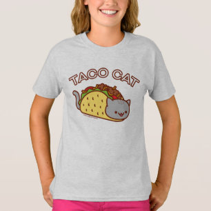 T-shirt féminin - "TACO CAT"