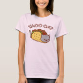 T-shirt féminin - "TACO CAT" (Devant)
