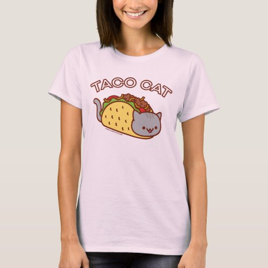T-shirt féminin - "TACO CAT" (Devant)