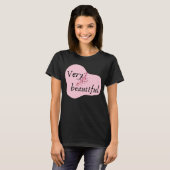 T-shirt Féminin Très Beau (Devant entier)