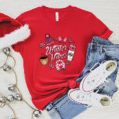 T-shirt féminin Vibes d'hiver