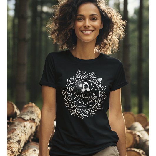 T-shirt féminin zen mignon
