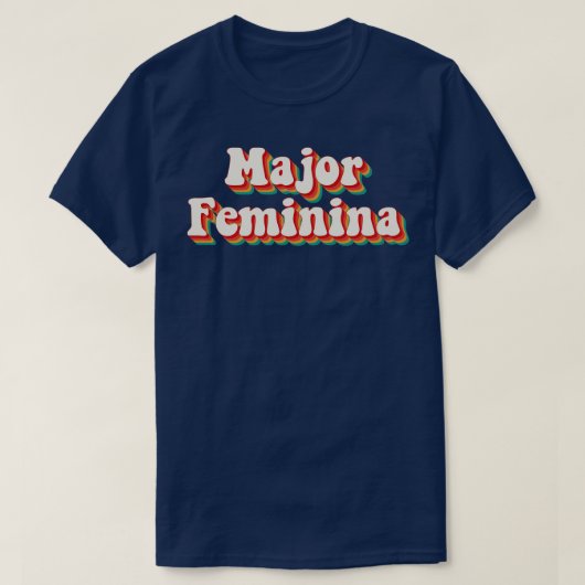T-shirt Feminina majeure 3 (Design devant)