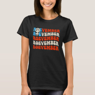 T-shirt Féminisme du drapeau américain Roevember 1973 Choi