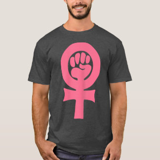 T-shirt Feminisme Vénus Clenché Premier Symbole Femmes Dro