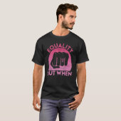 T-shirt Feminist Pro Feminism Gender Equality Empowering W (Devant entier)