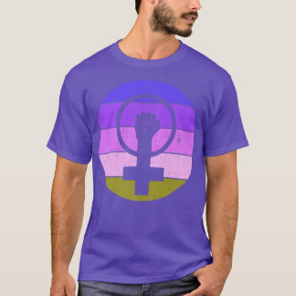 T-shirt Feminist Symbol Female Equality Woman Up Feminism1
