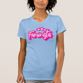 T-shirt Feminista Rose Étoile Graphique Empowerment Femme