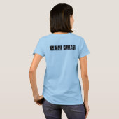 T-SHIRT FÉMINISTE. (Dos entier)