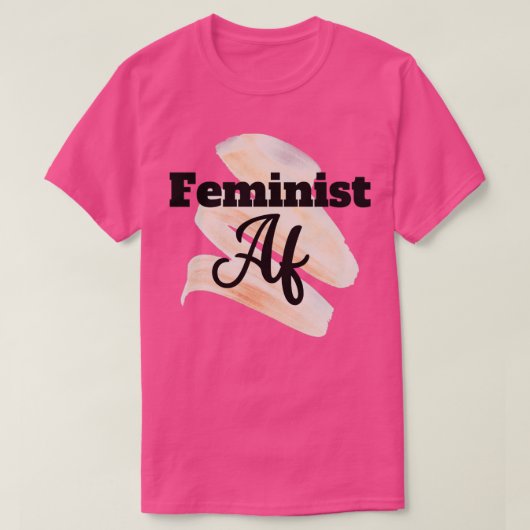 T-shirt Féministe af1 (Design devant)