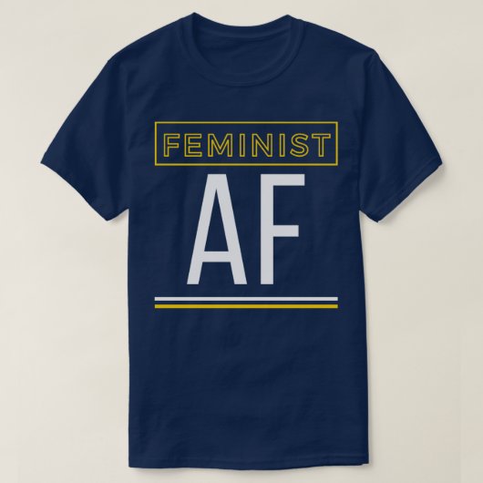 T-shirt Féministe af3 (Design devant)