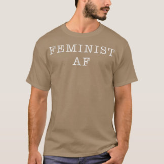 T-shirt Feministe Af Femmes Féminisme Égalité Des Sexes Fi