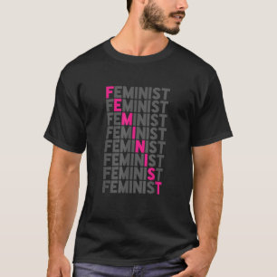 T-shirt Feministe Égalité des sexes Feminisme Activiste Fe