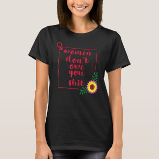 T-shirt Féministe Féminisme Droits Égalité des Femmes Femm